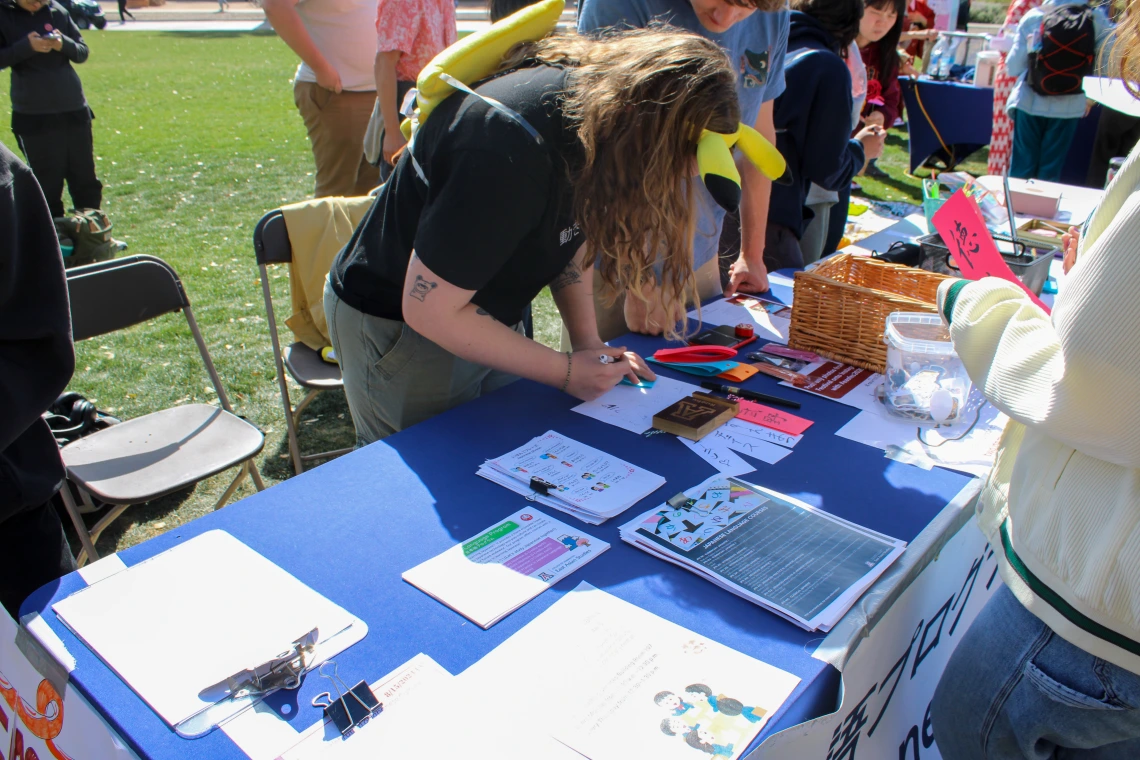 EAS Festival 2025: Japanese Language Program Booth