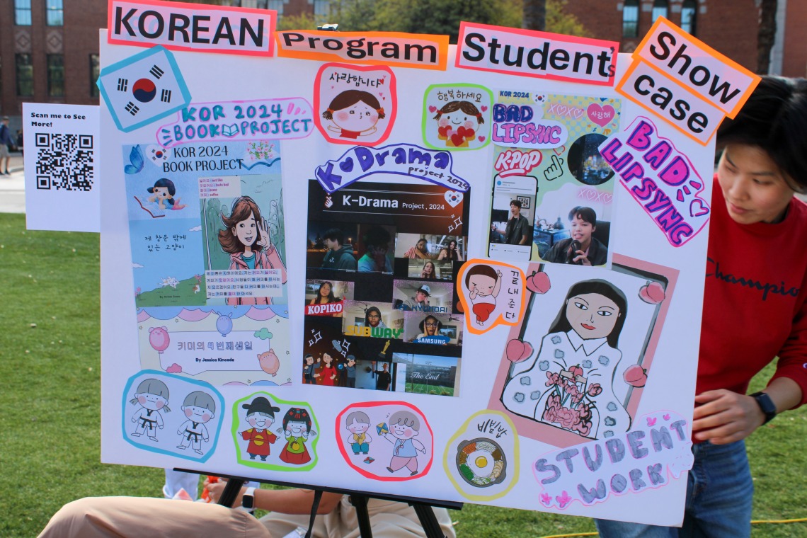 EAS Festival 2025: Korean Language Program Booth