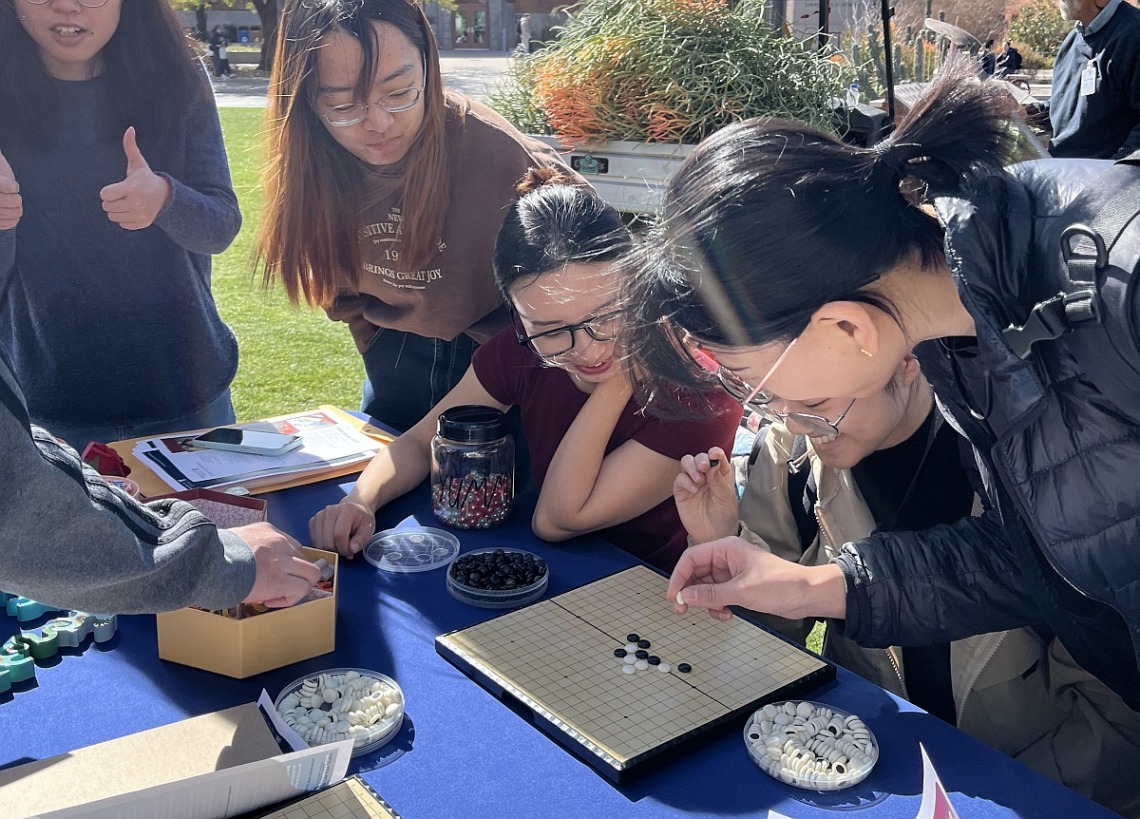 EAS Festival 2025 - Playing Go game